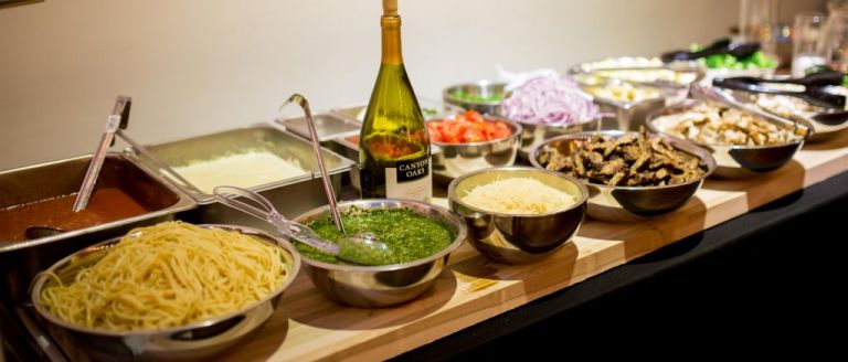 signature pasta station