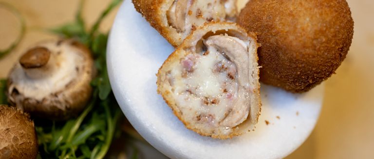 italian sausage stuffed mushrooms