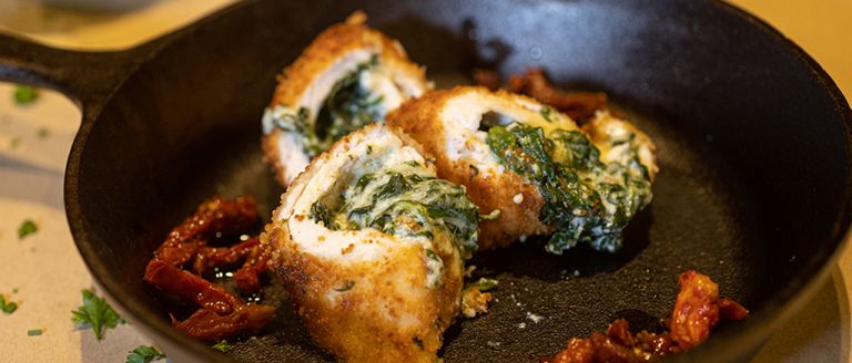 spinach ricotta cheese stuffed chicken